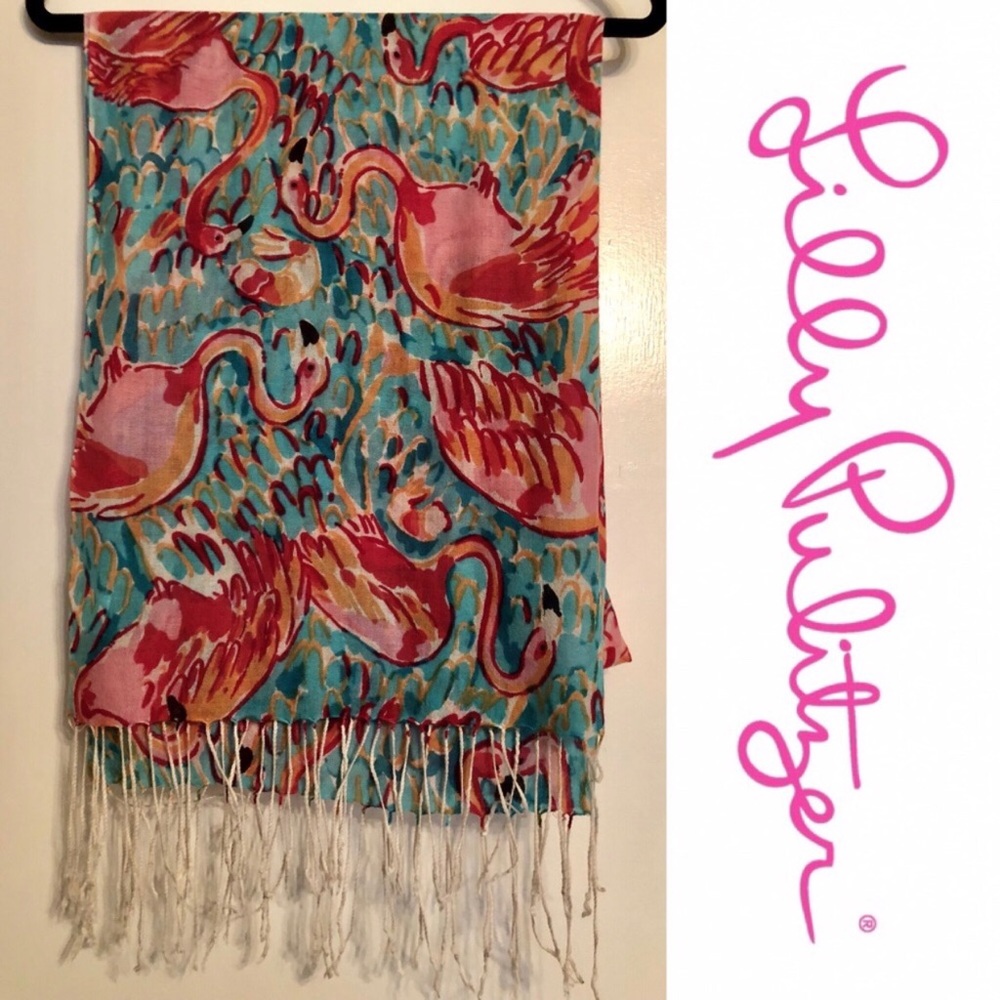 ❤️RARE❤️ Lilly Pulitzer Peel and Eat Murfee Scarf